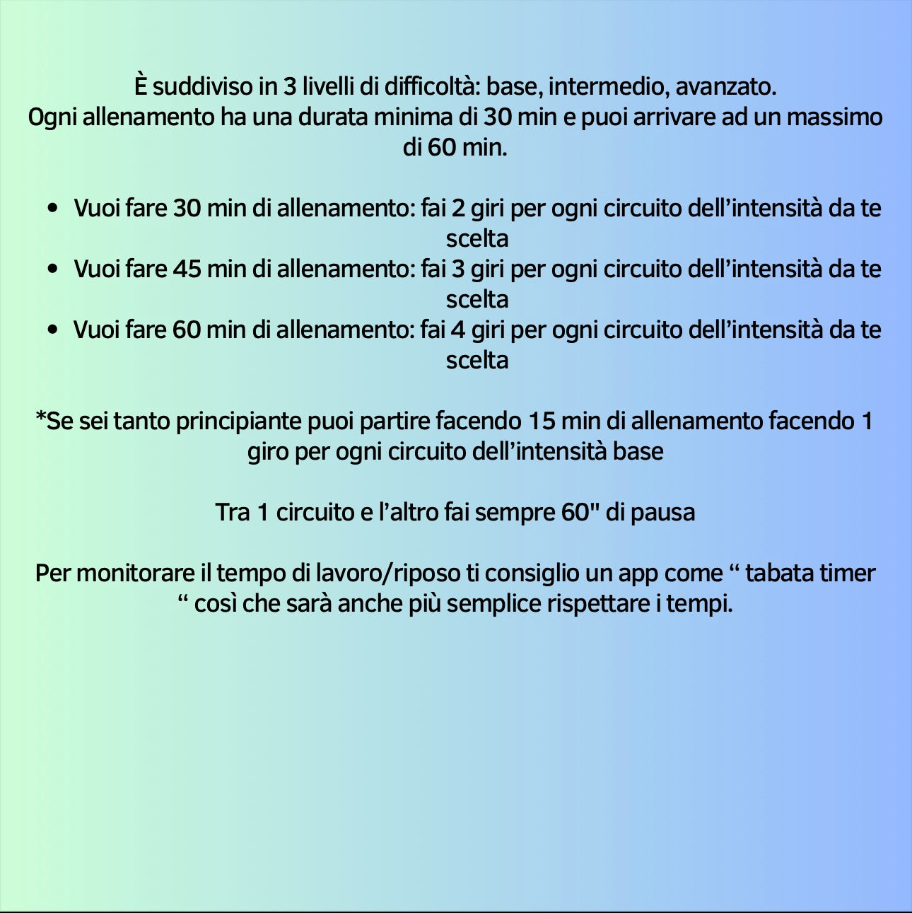 ALLENATI DOVE VUOI IN 30 MIN